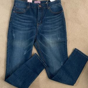 Denim skinny jeans